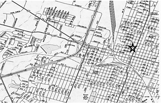 Map to Christ Episcopal Church